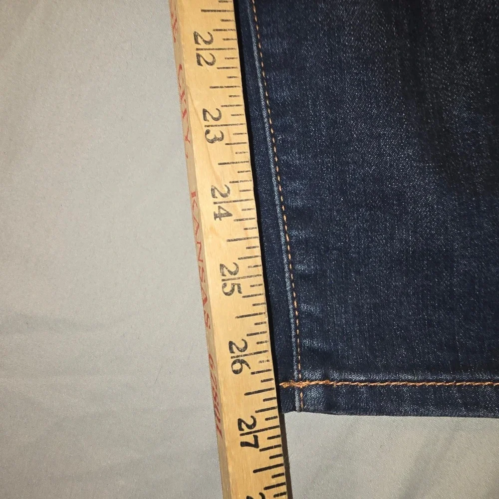 Eddie Bauer Voyager Denim Jeans 2 Womens Blue Travex High Rise Skinny Sorbtek
